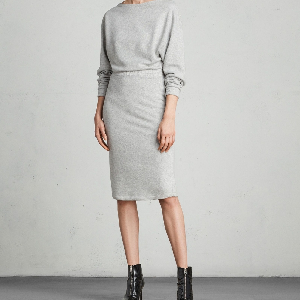 All Saints Chrissy Sweat dress